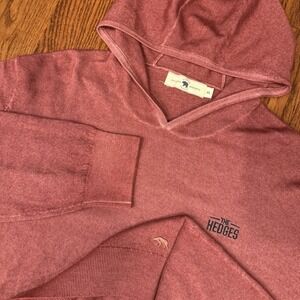 Onward Reserve Merino Hoodie Men's XL Red University Of Georgia The Hedges Wool